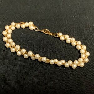 Vintage Faux Pearl Bracelet